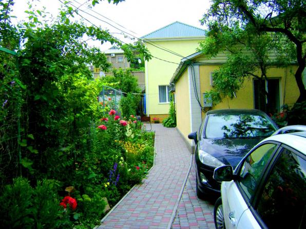 Судак. Дом возле моря, рядом с Кипарисовой аллеей.